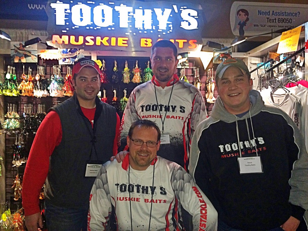 Toothy's Tackle - pictured Andrew Ragas, Ryan Grant, Steve Peterson, Stephen Wesoloski. 