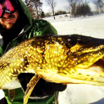 Catching Late Ice Canadian Pike