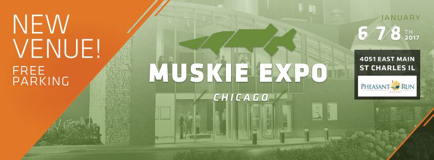Muskie Expo Chicago, January 6-8, 2017 at Pheasant Run Resort